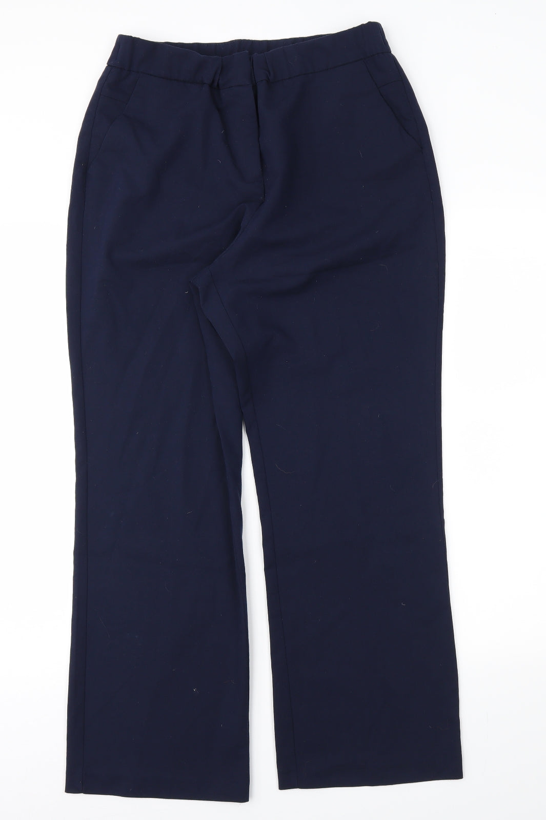 Womens UK Size 12 Magi Regular Fit  Blue Trousers