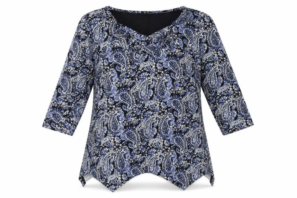 Womens UK Size 10 Tigi Blue Basic Blouse