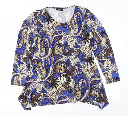 Womens UK Size M Klass Blue Basic Blouse