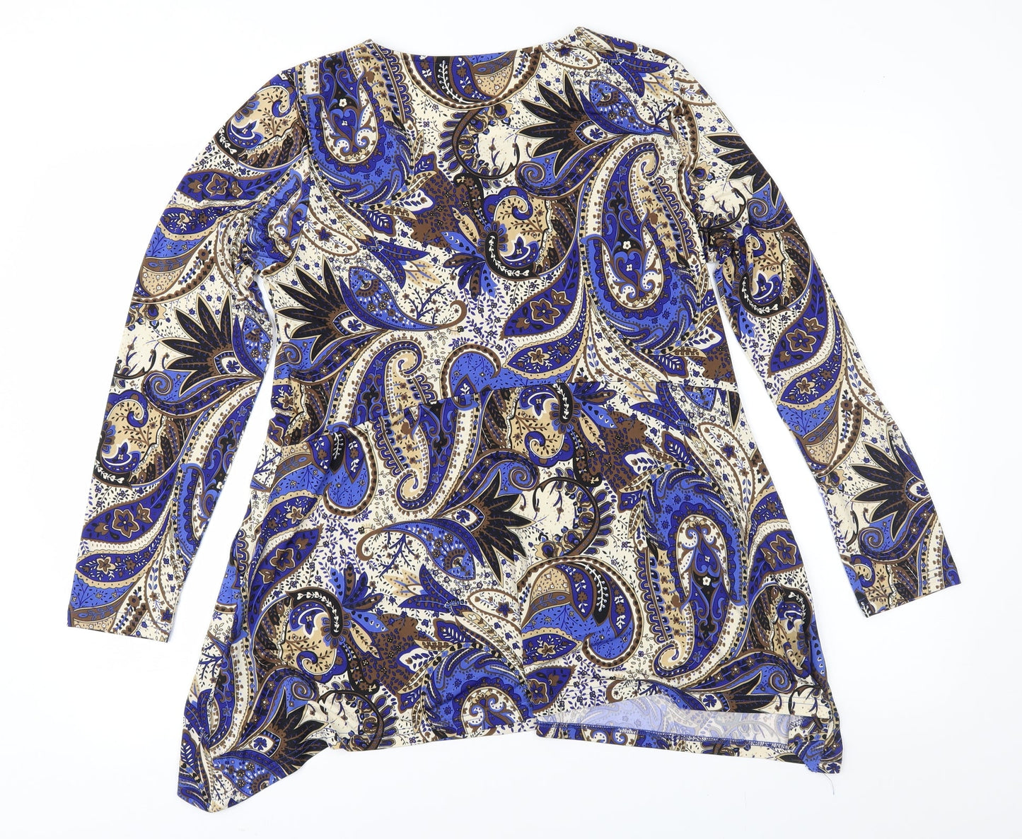 Womens UK Size M Klass Blue Basic Blouse