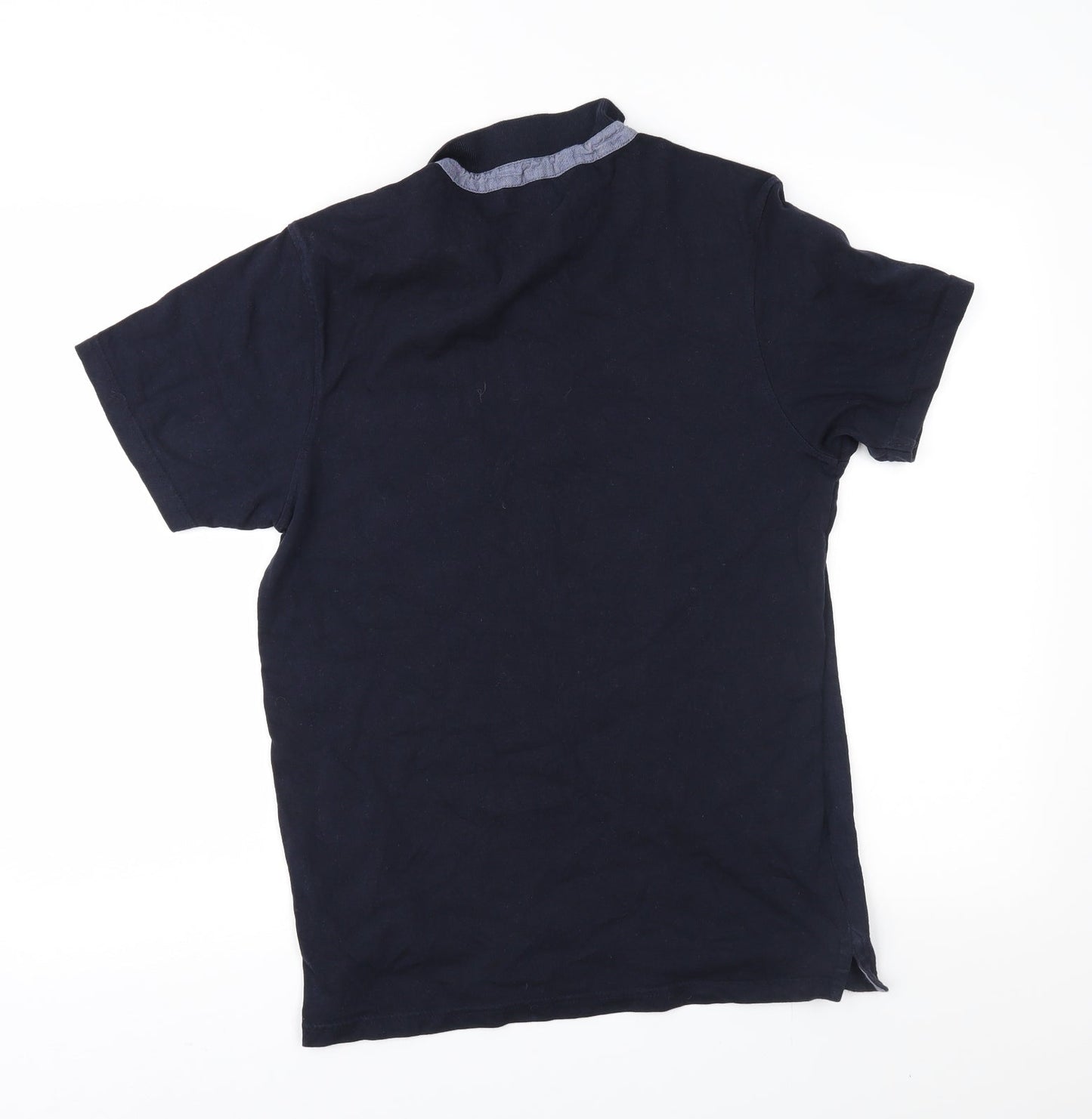 Twisted Soul Mens Blue    Polo Size S