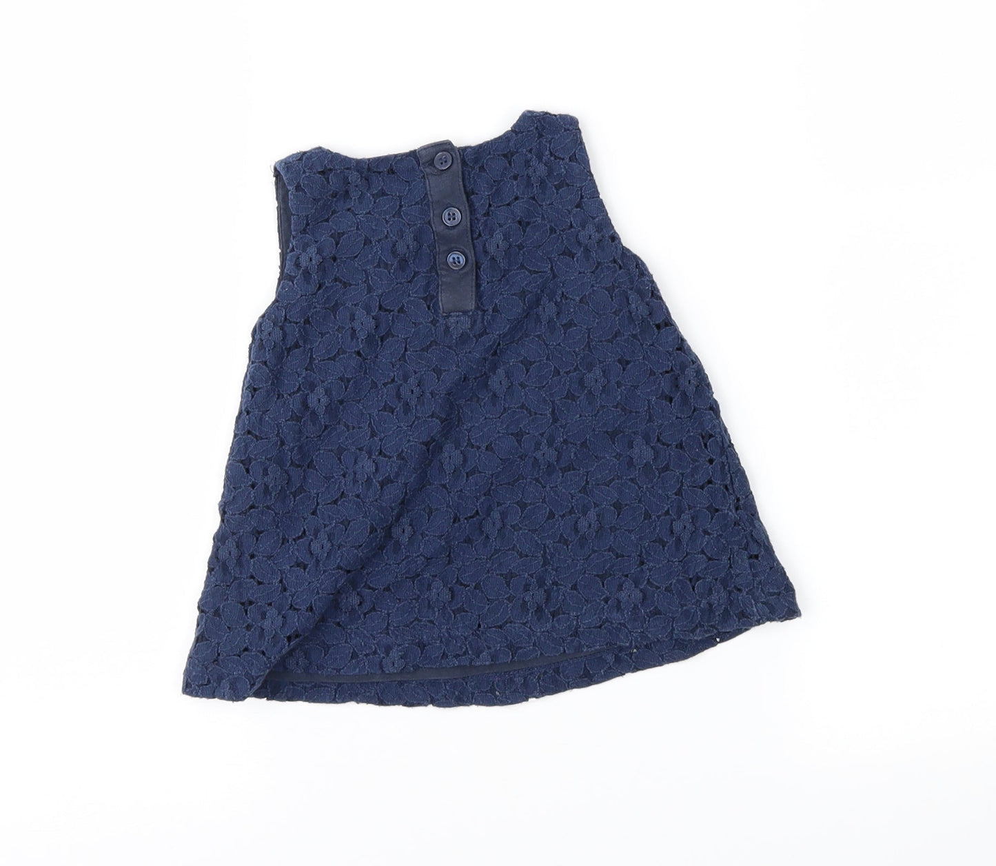 NEXT Girls Blue  Lace Fit & Flare  Size 3-6 Months