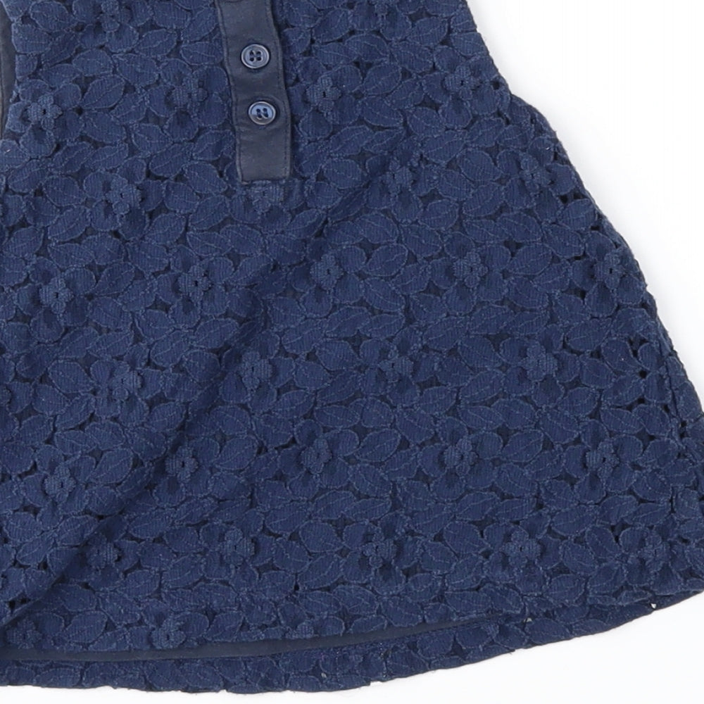 NEXT Girls Blue  Lace Fit & Flare  Size 3-6 Months