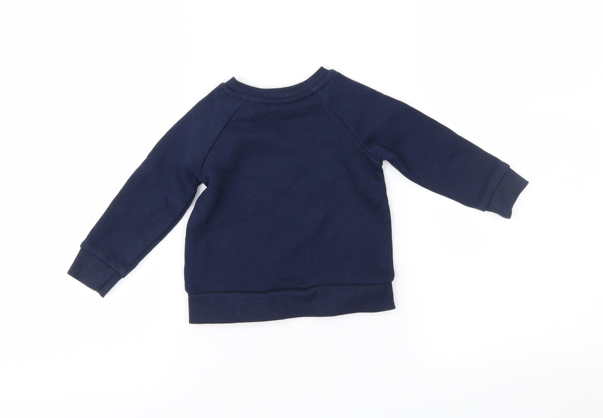 Primark Girls Blue   Pullover Casual Size 6-9 Months