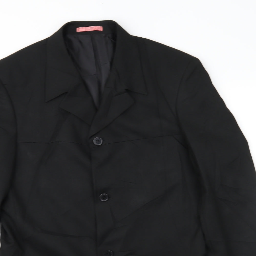 Mens UK Size 38 Taylor & Wright Regular Black Suit Jacket