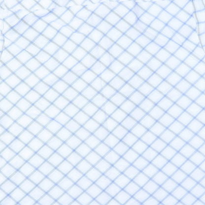 NEXT Mens Blue Geometric   Button-Up Size M