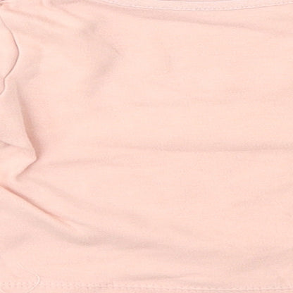 George Girls Pink   Basic T-Shirt Size 6-9 Months
