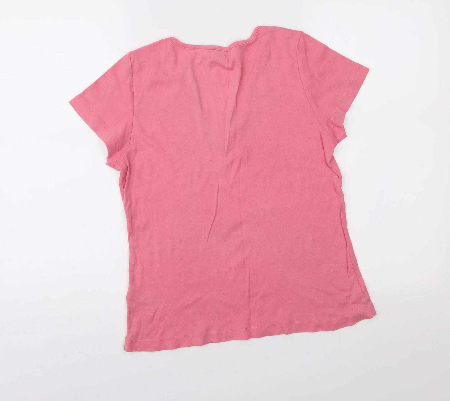 Bonmarché Womens Pink   Basic T-Shirt Size S