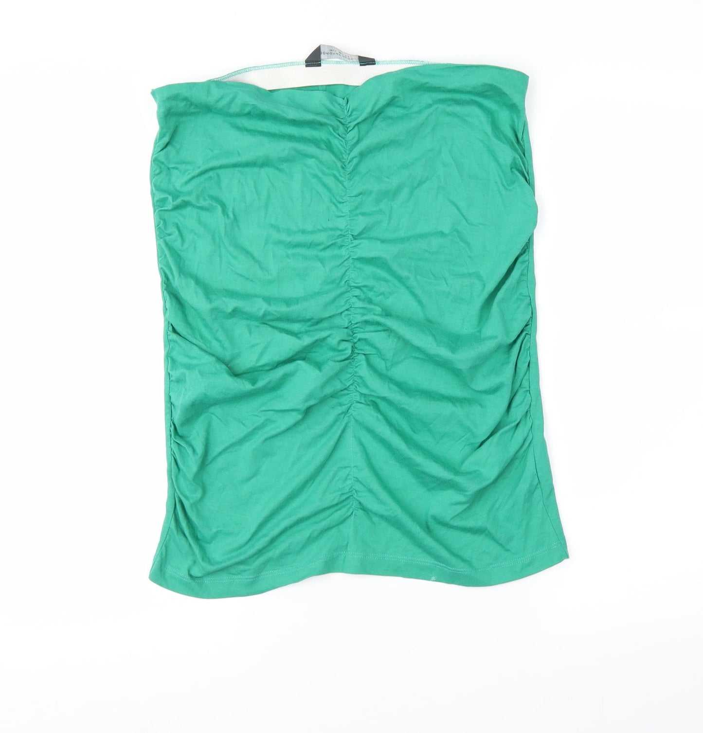 Womens UK Size 14 Dorothy Perkins Green Basic Blouse