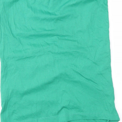 Womens UK Size 14 Dorothy Perkins Green Basic Blouse