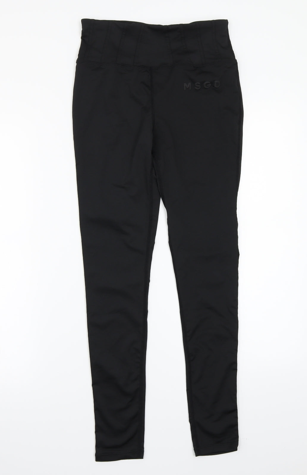 Womens UK Size S Missguided  Capri Black Leggings