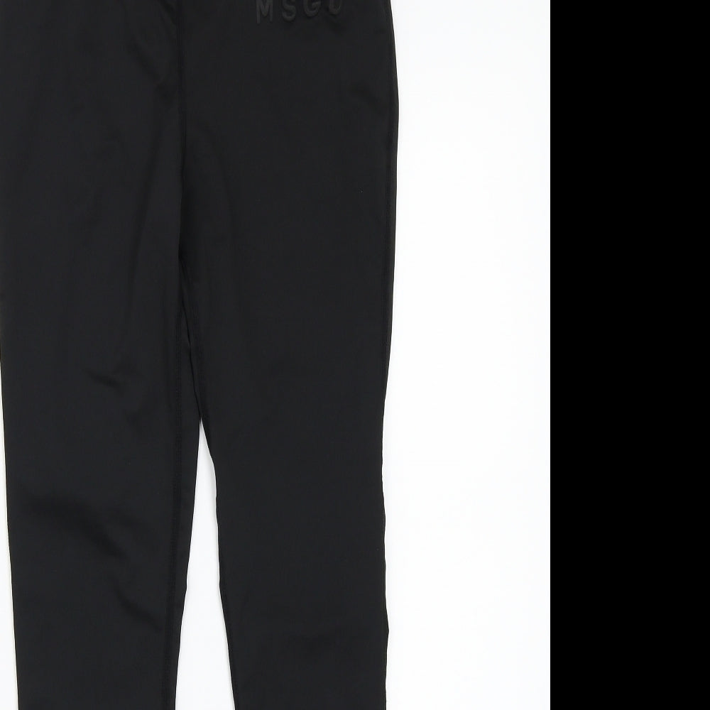 Womens UK Size S Missguided  Capri Black Leggings