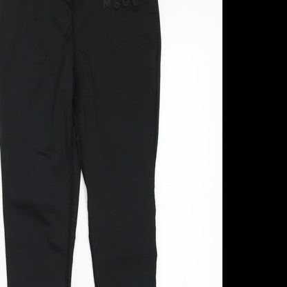 Womens UK Size S Missguided  Capri Black Leggings