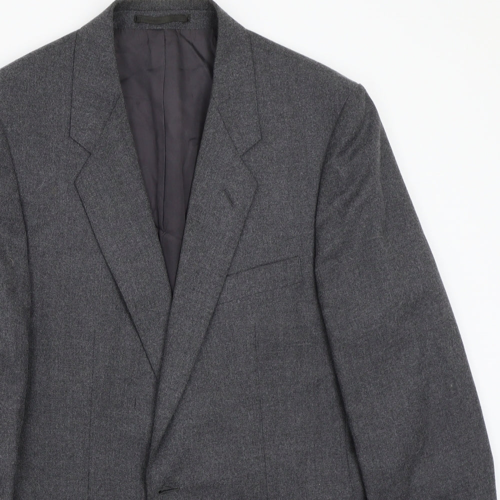 Mens UK Size 42 Marks and Spencer Regular Grey Suit Jacket