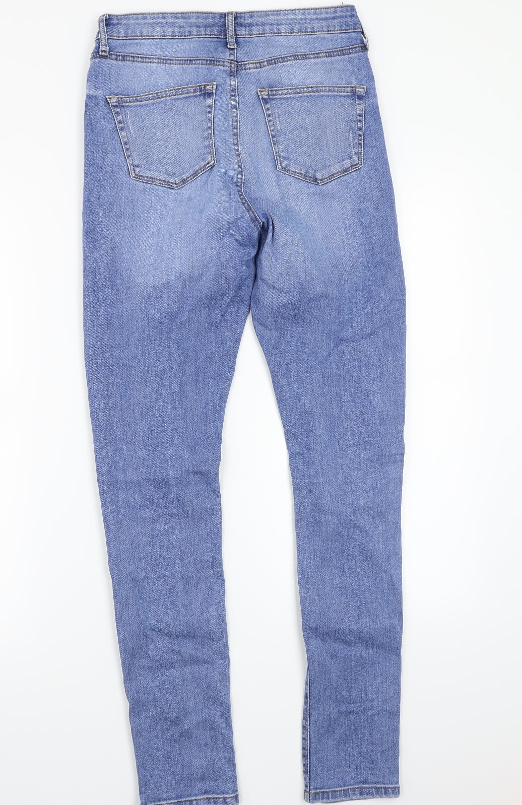 Womens UK Size 12 Miss denim Regular Fit Straight Blue Jeans