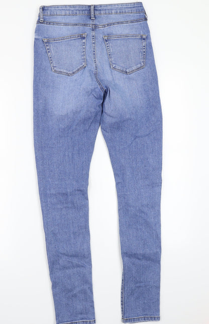 Womens UK Size 12 Miss denim Regular Fit Straight Blue Jeans