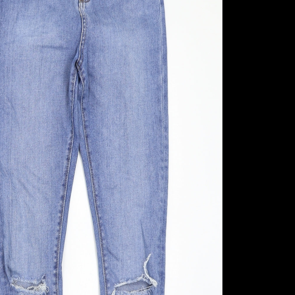 Womens UK Size 12 Miss denim Regular Fit Straight Blue Jeans