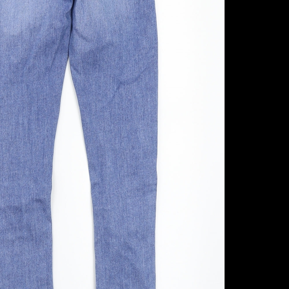 Womens UK Size 12 Miss denim Regular Fit Straight Blue Jeans