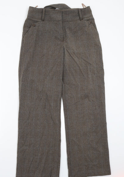style collection Womens Brown   Trousers  Size 12 L28 in