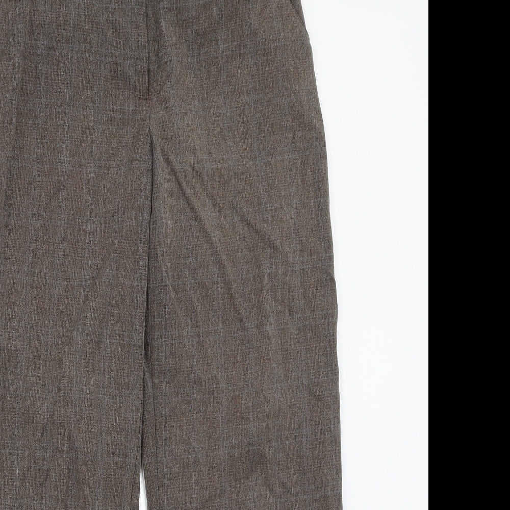 style collection Womens Brown   Trousers  Size 12 L28 in