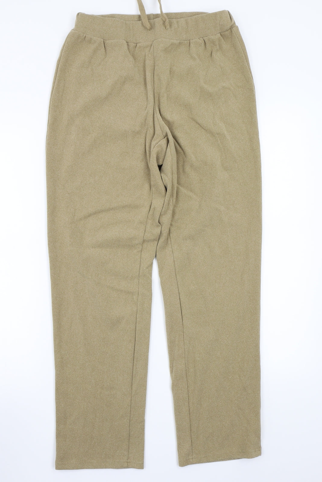 Womens UK Size L Preworn Regular Fit Sweatpants Brown Trousers