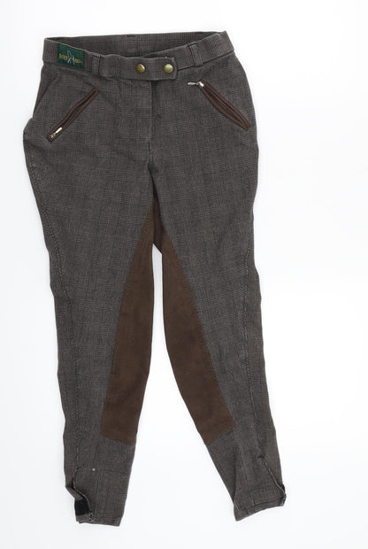 Tally Ho Womens Grey   Trousers  Size 26 L23 in