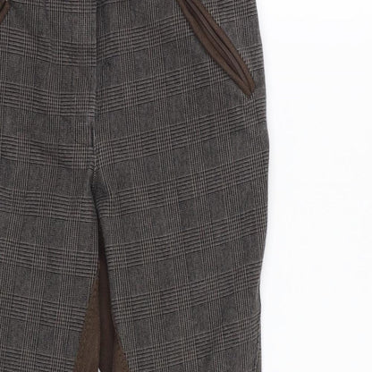 Tally Ho Womens Grey   Trousers  Size 26 L23 in
