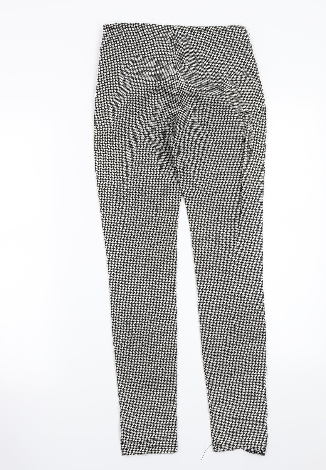 Primark Womens White Geometric  Trousers  Size 6