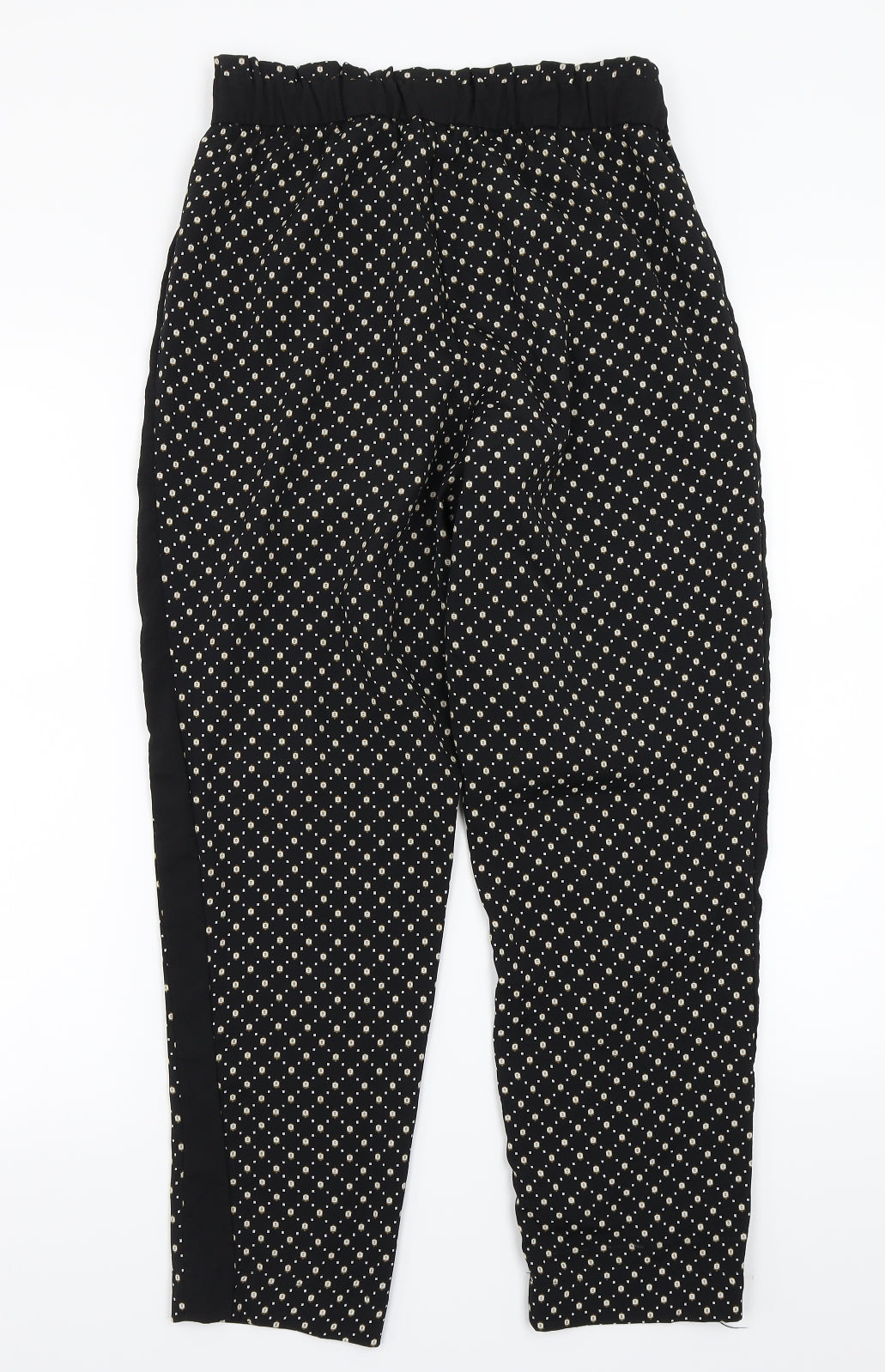 Womens UK Size 10 H&M Regular Fit  Black Trousers