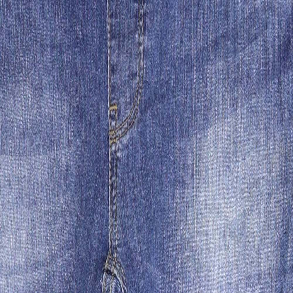 GeBE Womens Blue  Denim Jegging Jeans Size 10 L27 in