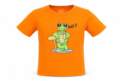 Preworn Boys Orange   Basic T-Shirt Size S