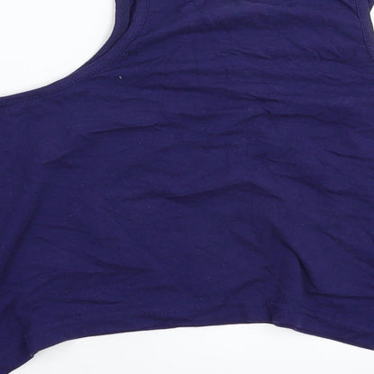 Preworn Girls Blue   Basic T-Shirt Size L