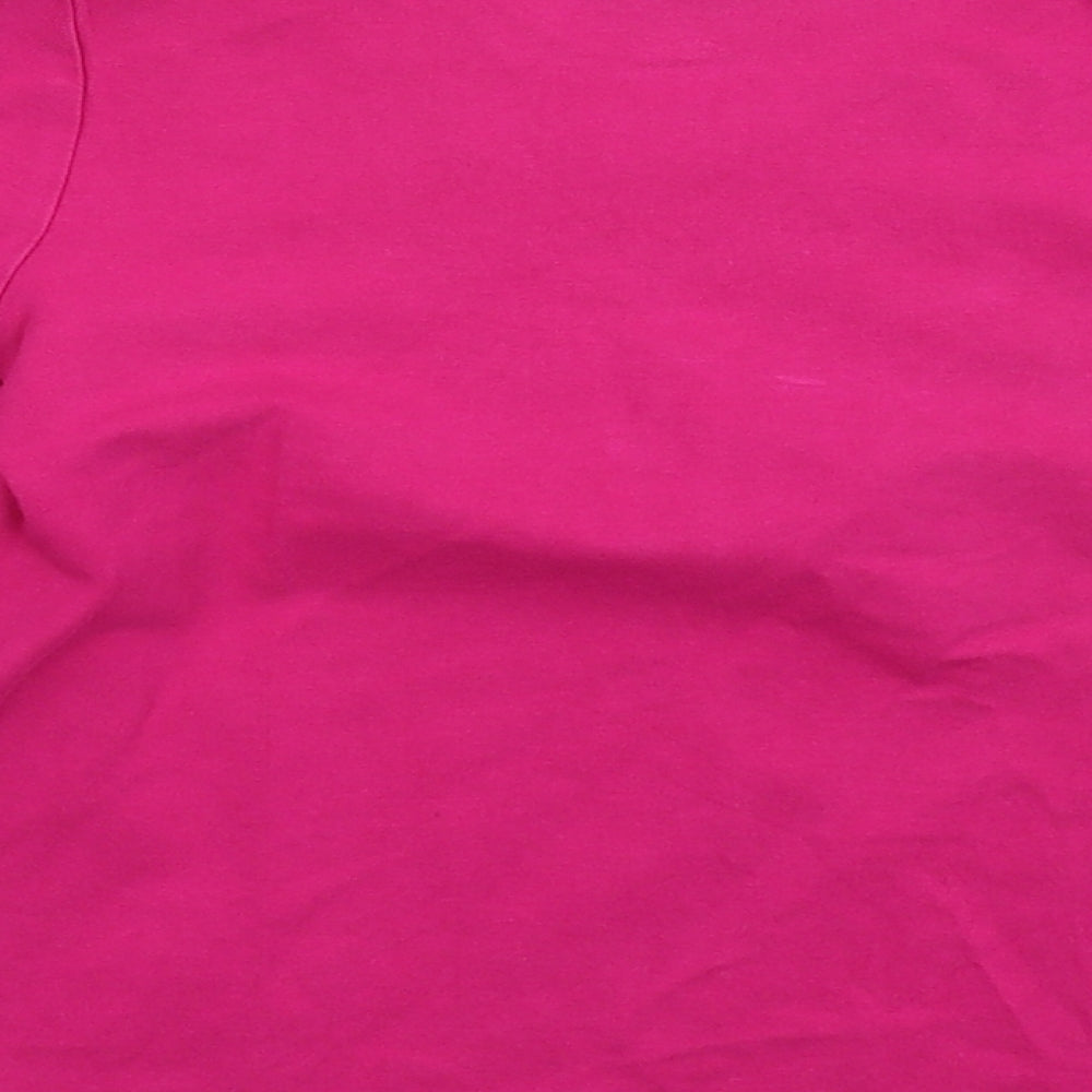 J Khaki Girls Pink   Basic T-Shirt Size 5 Years