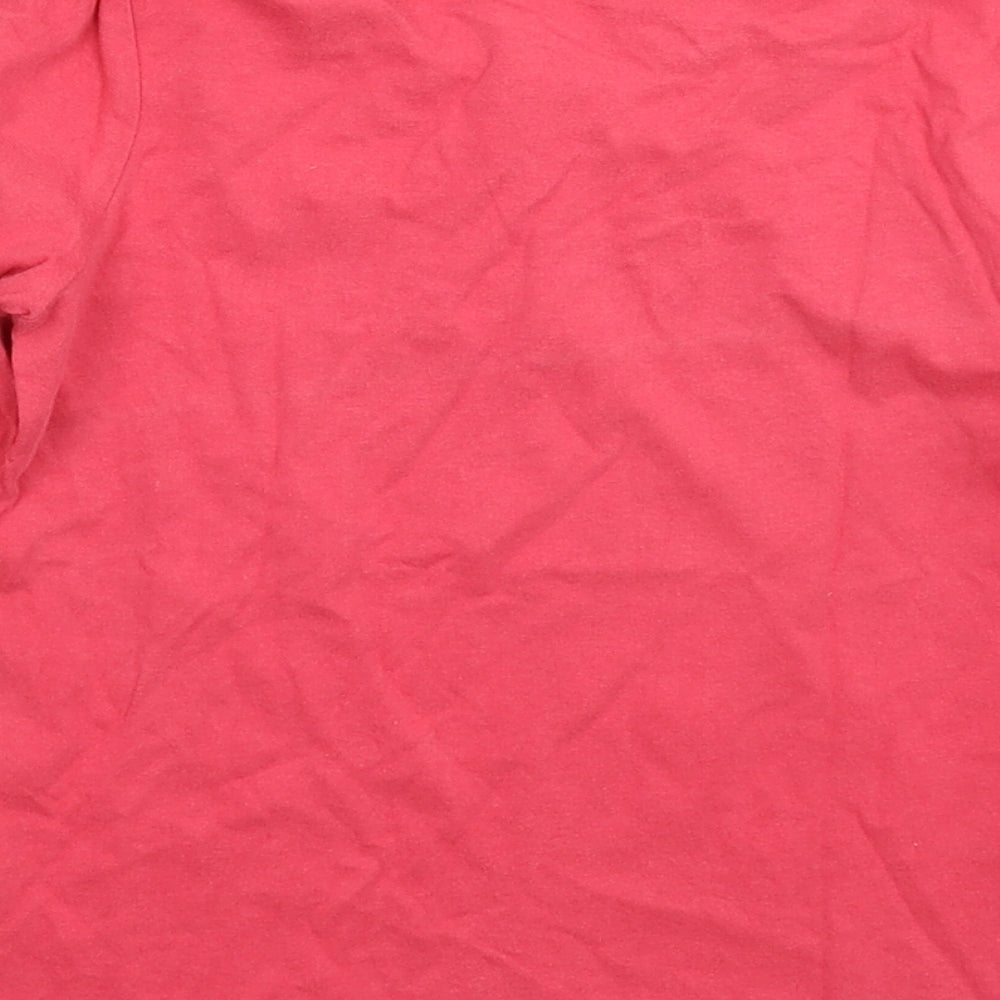 George Girls Pink   Basic T-Shirt Size 5-6 Years