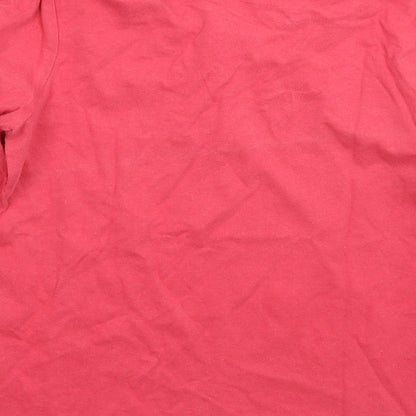 George Girls Pink   Basic T-Shirt Size 5-6 Years