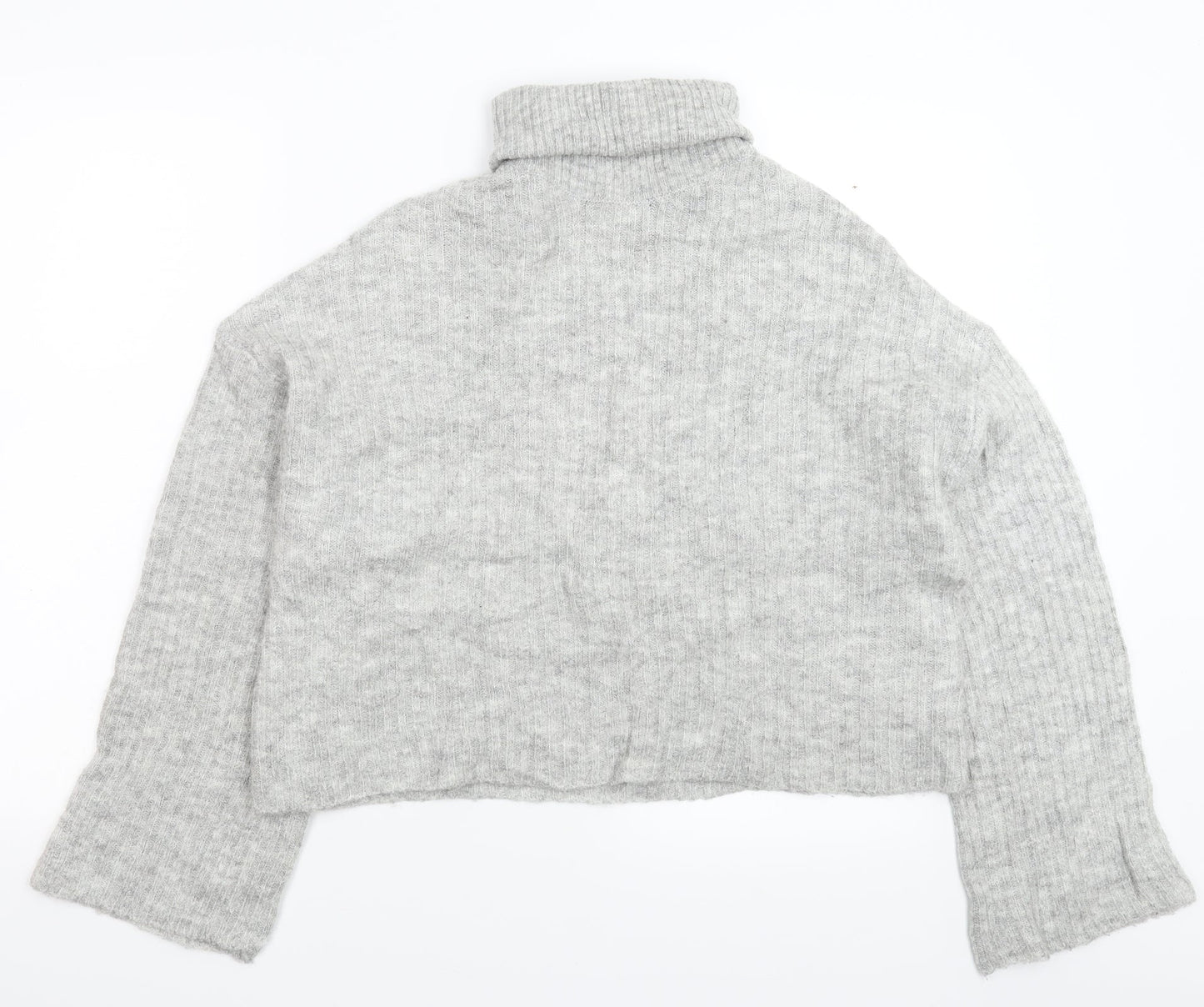 Divided Womens Grey  Knit Pullover Jumper Size S