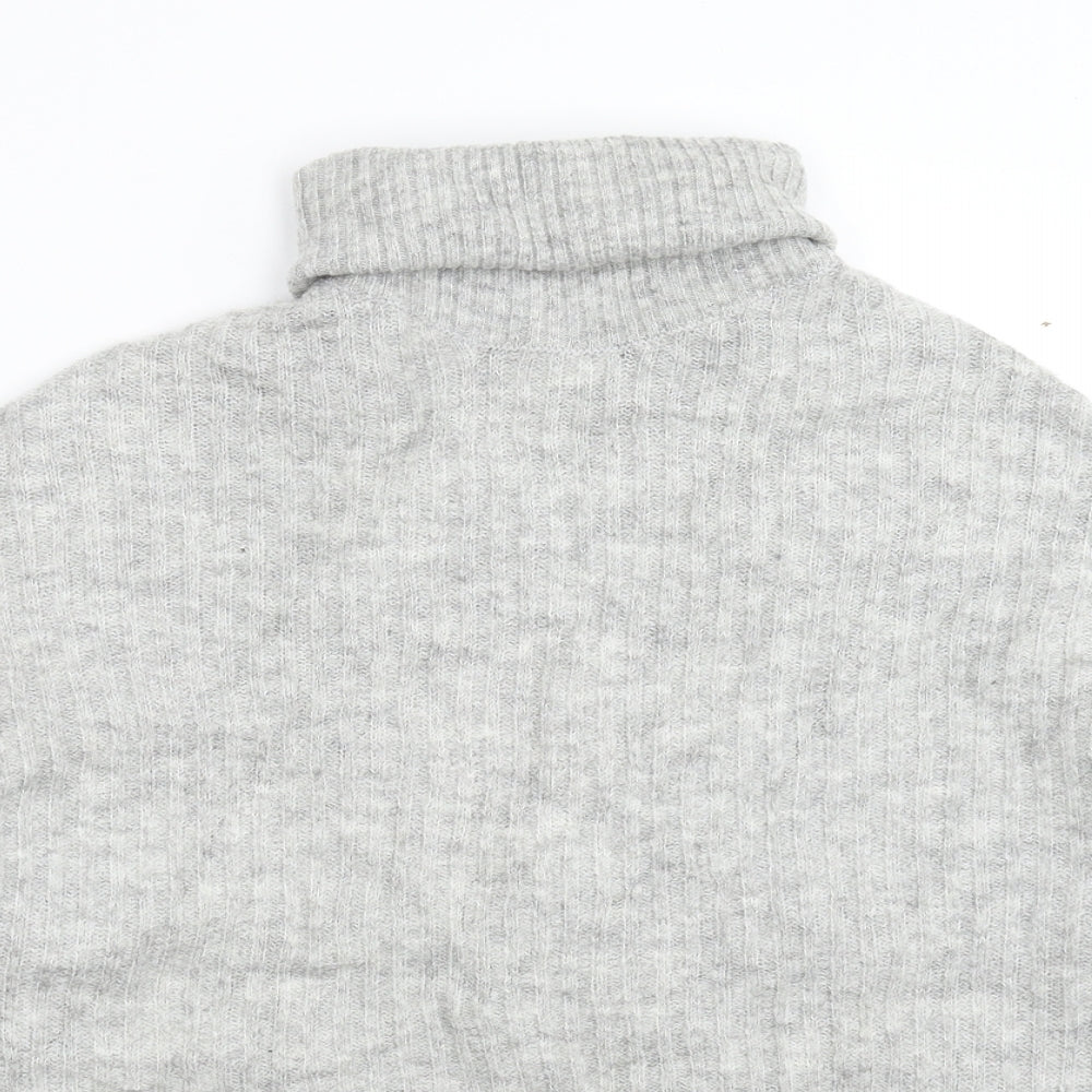 Divided Womens Grey  Knit Pullover Jumper Size S