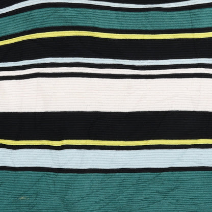 Divided Womens Multicoloured Striped Knit Pullover Jumper Size M  - Oversized