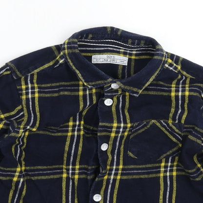 Matalan Boys Clear   Basic Button-Up Size 3 Years