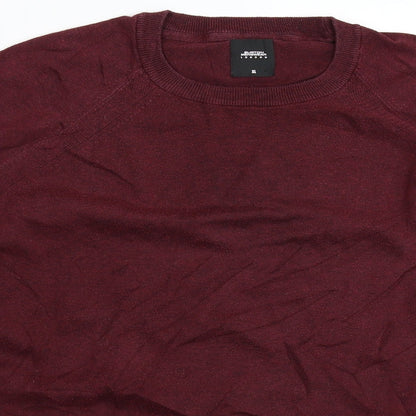 Burton Mens Brown  Knit Pullover Jumper Size XL