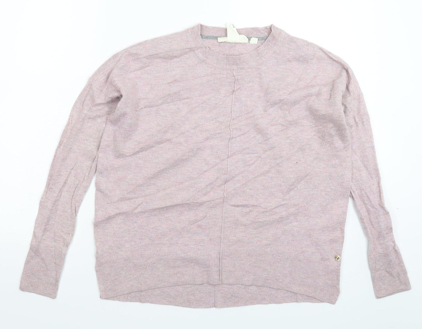 H&M Womens Pink  Knit Pullover Jumper Size XS  - Oversized