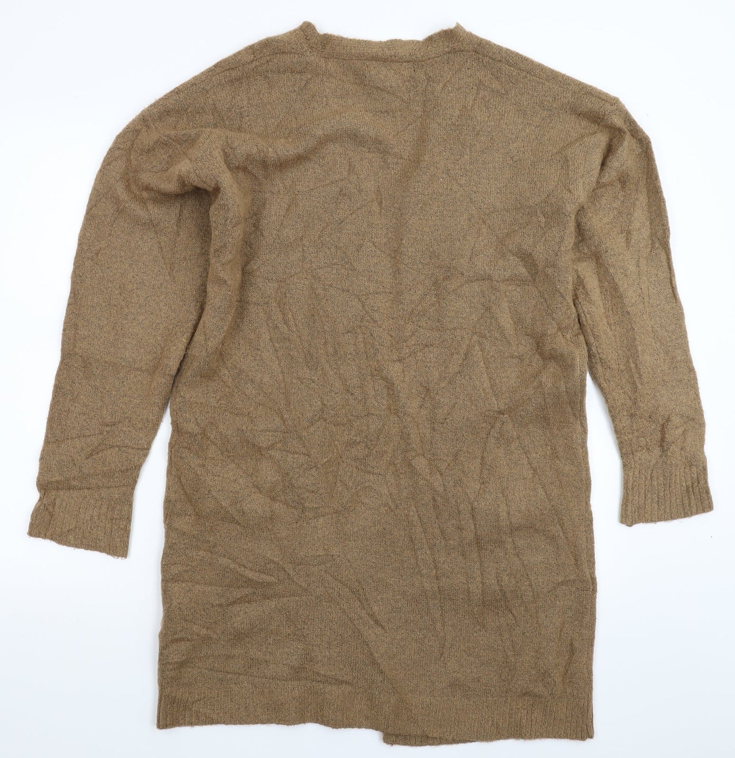 FOREVER 21 Womens Beige  Knit Cardigan Jumper Size M