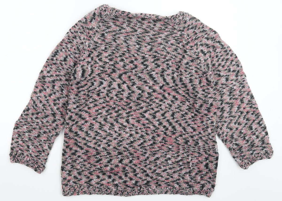 Preworn Womens Multicoloured  Knit Pullover Jumper Size L