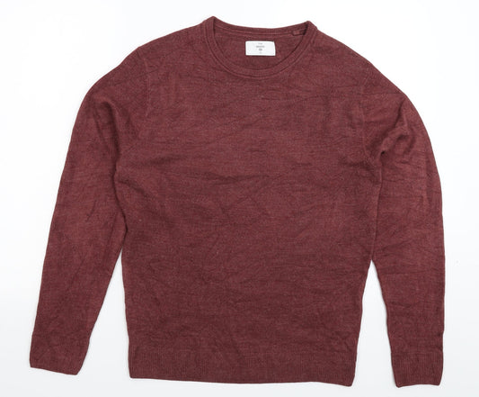 C&A Mens Brown  Knit Pullover Jumper Size M