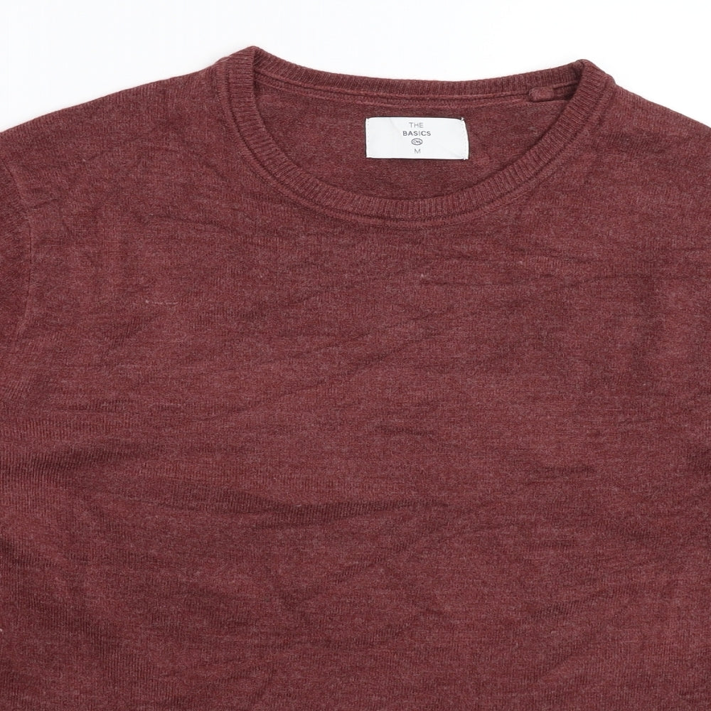 C&A Mens Brown  Knit Pullover Jumper Size M