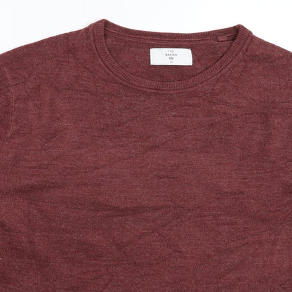 C&A Mens Brown  Knit Pullover Jumper Size M