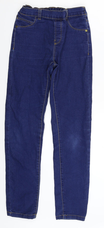 E-vie Girls Blue  Denim Jegging Jeans Size 12 Years