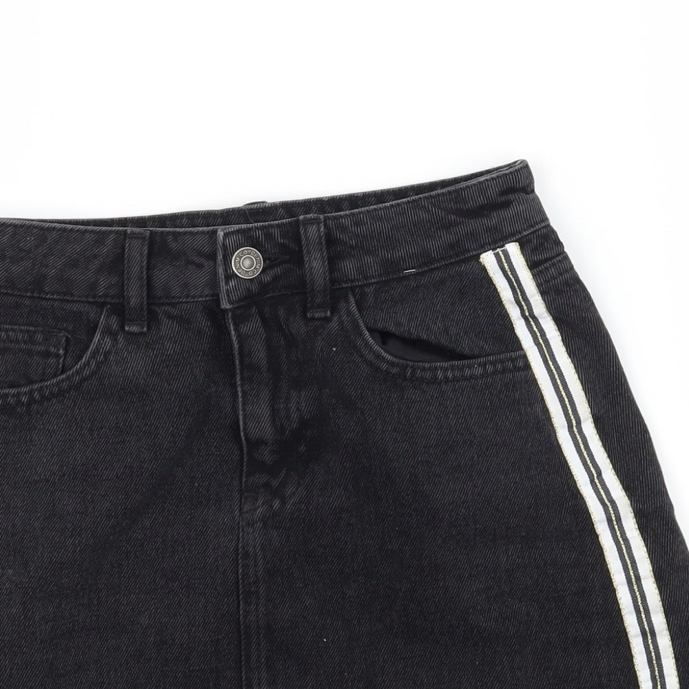 Womens UK Size 4 Denim & Co. A-Line Denim Skirt