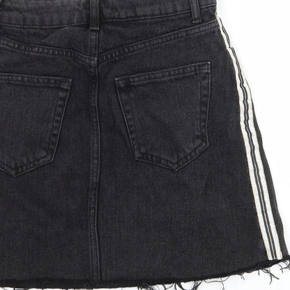 Womens UK Size 4 Denim & Co. A-Line Denim Skirt