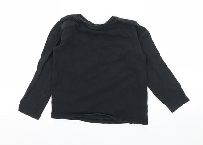 Star Wars Boys Black  Jersey Basic T-Shirt Size 7-8 Years  - Star Wars rebels